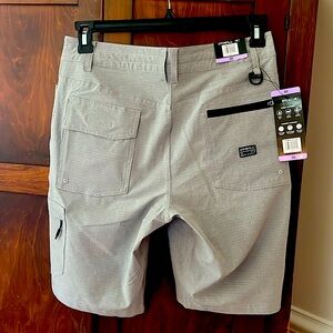 O’Neill Men’s Board Shorts. 30” waist, 11” inseam. Gray. NWT